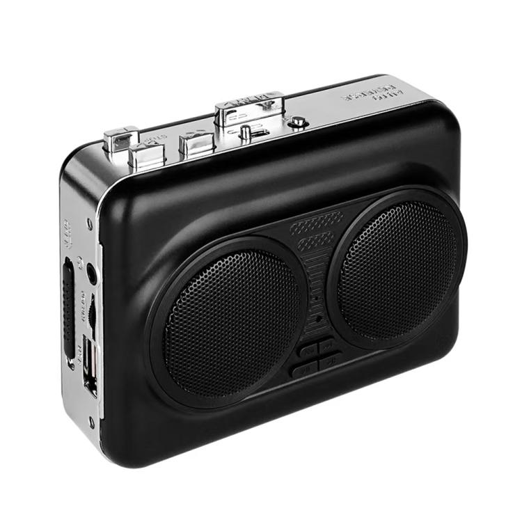 302 Cassette to MP3 Converter Tape Player Portable Dual Speakers