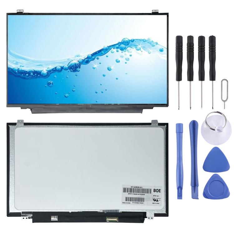 1366x768 14 inch Glossy LCD Screen, For HP 14-DQ0032DX, For HP 14-DQ000, For HP 110 L61947-001 For HP 14-DQ0032DX