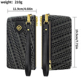 VIETAO VT-ZP-242 Multifunctional Leather Phone Bag with Lanyard