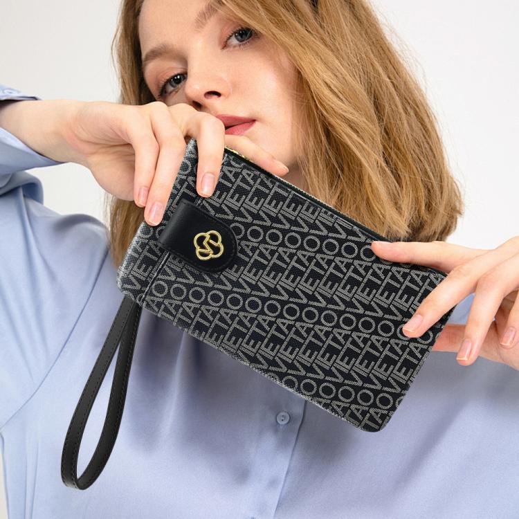 VIETAO VT-ZP-242 Multifunctional Leather Phone Bag with Lanyard