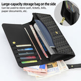VIETAO VT-ZP-243 Multifunctional Leather Phone Bag with Lanyard