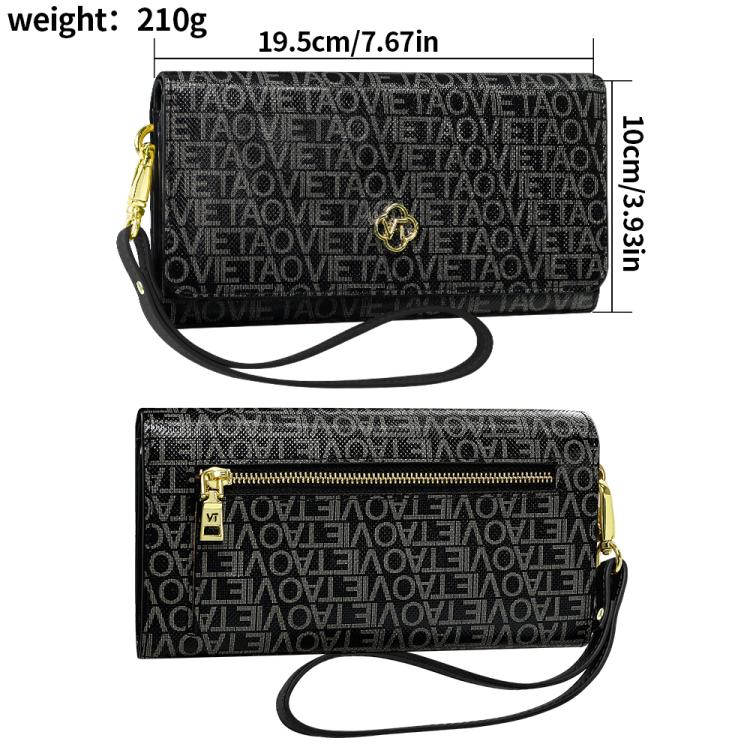 VIETAO VT-ZP-243 Multifunctional Leather Phone Bag with Lanyard