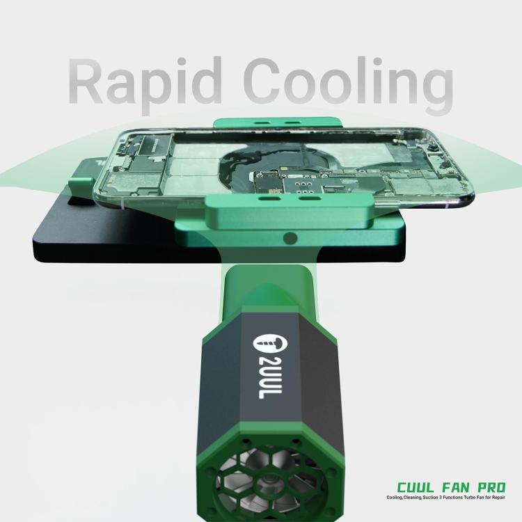 2UUL DA970 Cuul Fan Pro Cooling + Cleaning + Suction 3 in 1 Turbo Fan Set, 2UUL DA970