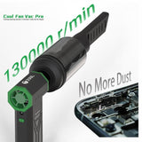 2UUL DA970 Cuul Fan Pro Cooling + Cleaning + Suction 3 in 1 Turbo Fan Set, 2UUL DA970