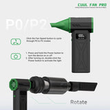 2UUL DA970 Cuul Fan Pro Cooling + Cleaning + Suction 3 in 1 Turbo Fan Set, 2UUL DA970