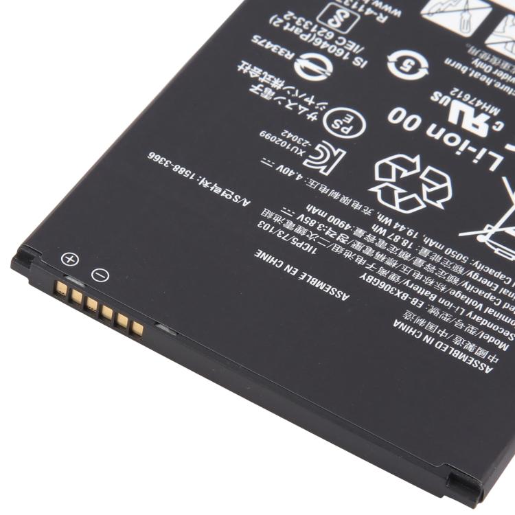 EB-BX306GBY For Samsung Galaxy Tab Active5 5G SM-X306B Battery Pack 4900mAh, EB-BX306GBY