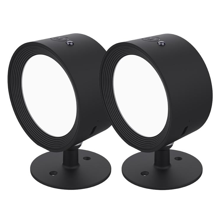 2pcs Smart Touch Control Mural Light RGB Wall Mount Lamp, 2PCS