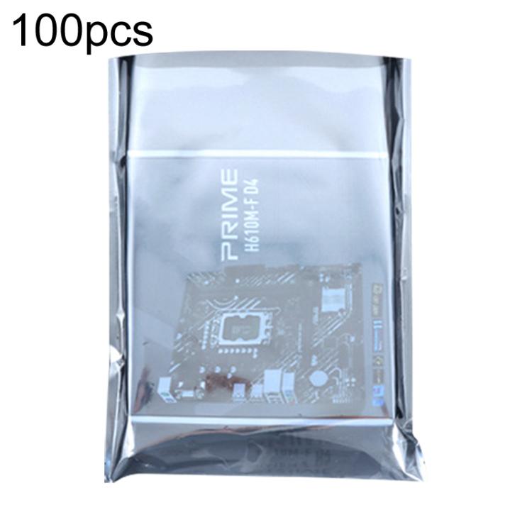15-wire Anti-static Shielding Open-Top Bag Hard Disk Insulation Bag, 100pcs / Pack 21x33cm, 100pcs / Pack 22x25cm, 100pcs / Pack 23x24cm, 100pcs / Pack 23x33cm, 100pcs / Pack 24x27cm, 100pcs / Pack 25x30cm, 100pcs / Pack 25x40cm, 100pcs / Pack 26x35cm ...