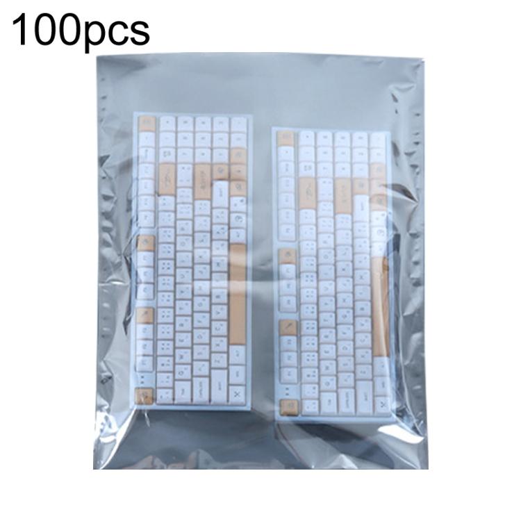 15-wire Anti-static Shielding Open-Top Bag Hard Disk Insulation Bag, 100pcs / Pack 21x33cm, 100pcs / Pack 22x25cm, 100pcs / Pack 23x24cm, 100pcs / Pack 23x33cm, 100pcs / Pack 24x27cm, 100pcs / Pack 25x30cm, 100pcs / Pack 25x40cm, 100pcs / Pack 26x35cm ...