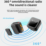 Q18 2 in 1 Lavalier Wireless Microphone, Type-C Plug, 8 Pin Plug