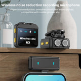 Q9 2 in 1 Lavalier Wireless ENC Microphone, Type-C Plug, 8 Pin Plug