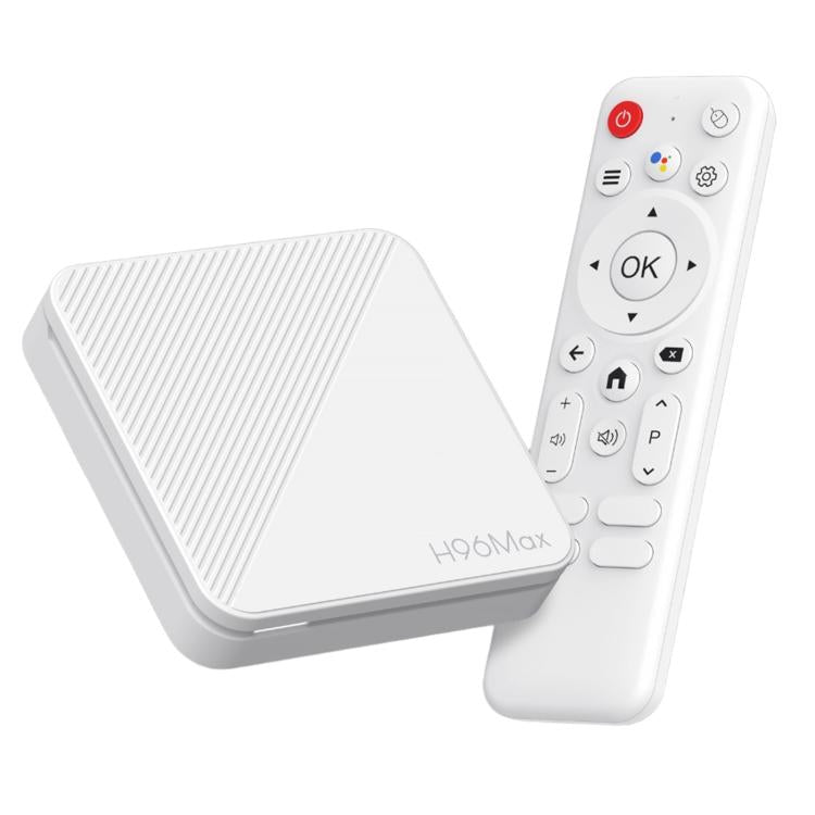 H96 Max H313 Android 14 Smart TV Set Top Box with Remote Control, ARM Cortex-A53 Quad Core, 2GB+8GB, 2GB+16GB