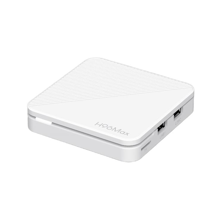 H96 Max H313 Android 14 Smart TV Set Top Box with Remote Control, ARM Cortex-A53 Quad Core, 2GB+8GB, 2GB+16GB