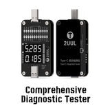 2UUL PW32 Type-C Port Comprehensive Diagnostic Tester with Real-Time Charging Detection, 2UUL PW32