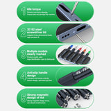 RELIFE RL-726A 5 in 1 Strong Magnetic 3D Torque Precision Screwdriver Set, RELIFE RL-726A