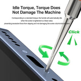 RELIFE RL-726A 5 in 1 Strong Magnetic 3D Torque Precision Screwdriver Set, RELIFE RL-726A