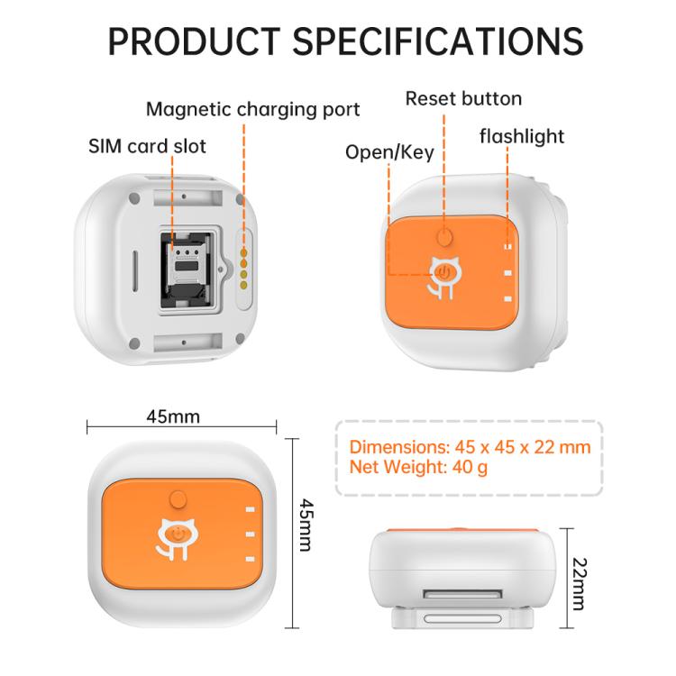 G01 Pet Anti-Loss Collar GPS Tracker