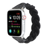 Elastic Woven Watchband For Apple Watch Series 6 & SE & 5 & 4 40mm / 3 & 2 & 1 38mm, 160mm