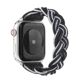Elastic Woven Watchband For Apple Watch Series 6 & SE & 5 & 4 40mm / 3 & 2 & 1 38mm, 160mm