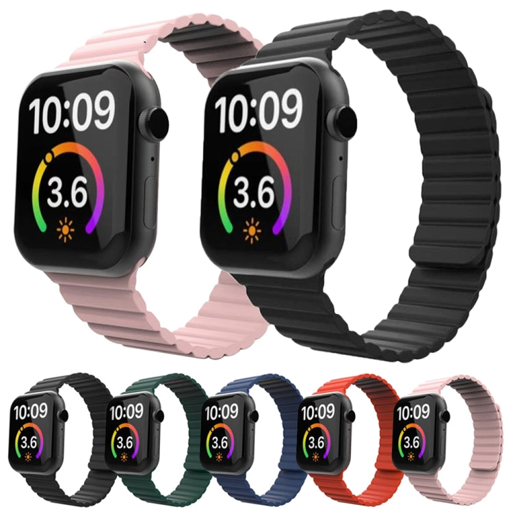 Magnetic Loop Watchband For Apple Watch Series 6 & SE & 5 & 4 40mm / 3 & 2 & 1 38mm, For Apple Watch Series 7 41mm / 6 & SE & 5 & 4 40mm / 3 & 2 & 1 38mm, For Apple Watch Series 8&7 41mm / SE 2&6&SE&5&4 40mm / 3&2&1 38mm