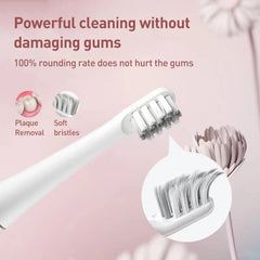 2 PCS / Set Original Xiaomi Youpin SO WHITE Waterproof Acoustic Wave Electric Toothbrush Replaced Head for HC0196, Toothbrush Replaced Head - Zen Craft