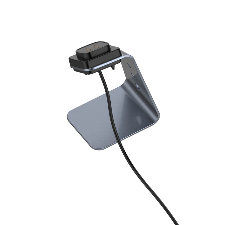 For Fitbit Versa 3 / Fitbit Sence Aluminum Alloy Charger Holder with Chip Protection, Support Fast Charging, For Fitbit Versa 3