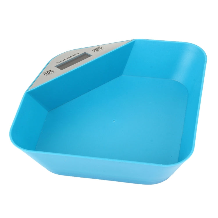 5000g x 1g Bowl Shaped LED Kitchen Electronic Scale, 5000g x 1g