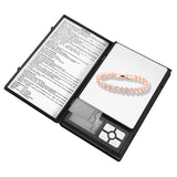 MH-1108 Notebook Shape High Precision Electronic Diamond Gold Jewelry Scale (0.1g~2000g), Excluding Batteries, MH-1108 2000g