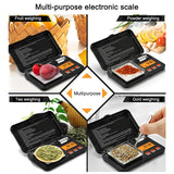 200g/0.01g High-Precision Portable Jewelry Scale Mini Electronic Scale Precision Carat Electronic Scale, 200g/0.01g