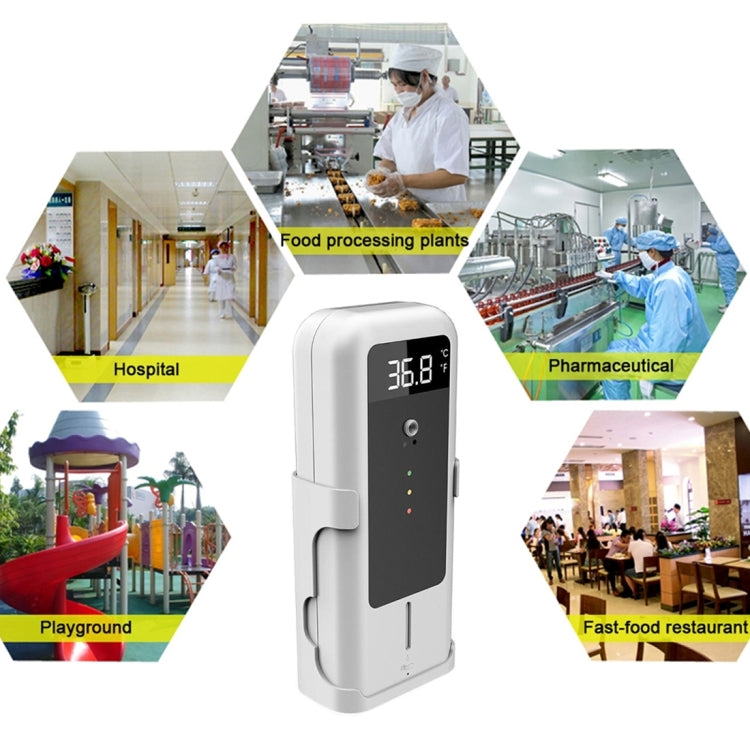 YAD-001 Infrared Thermometer + Automatic Infrared Sensor Sterilization Dispenser with Tripod Mount Holder, YAD-001