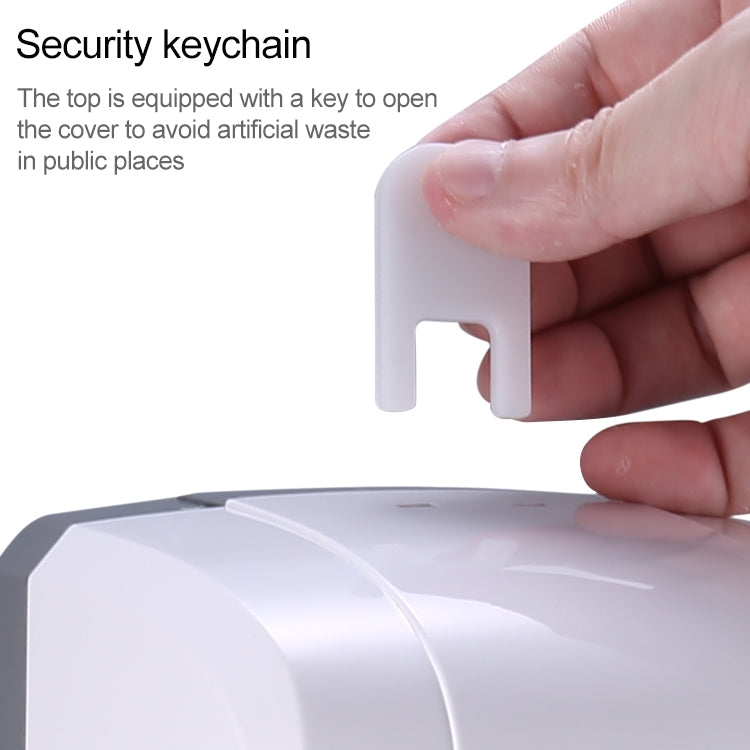 N2001 1000ml Wall-mounted Drip Induction Hand Sanitizer Soap Dispenser with Safety Lock, Soap Dispenser