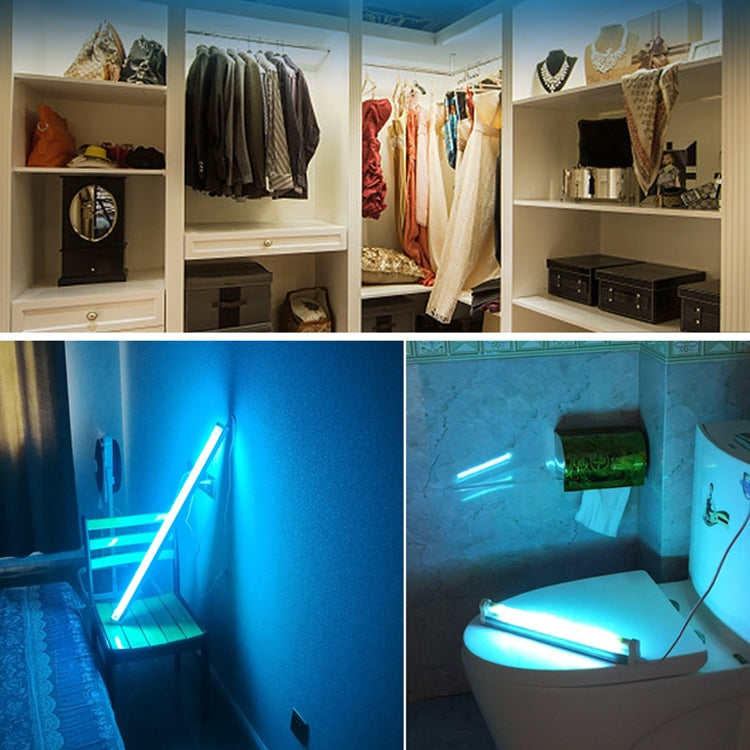 110V 8W Ozone Quartz UV Disinfection Light Portable UVC Anti-virus Sterilization Lamp, 110V 8W Ozone