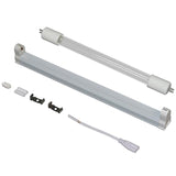 110V 8W Ozone Quartz UV Disinfection Light Portable UVC Anti-virus Sterilization Lamp, 110V 8W Ozone