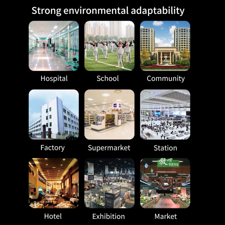 Rehabor A Handsfree Non-contact Body Light-sensitive Distance Sensor Thermometer + 450ml Automatic Non-contact Liquid Soap Spraying Dispenser with Base Mount, Rehabor A