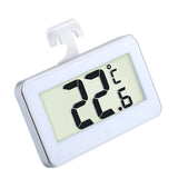 Mini Refrigerator Thermometer Digital LCD Display Freezer Temperature Meter with Hook, Refrigerator Thermometer Refrigerator Thermometer