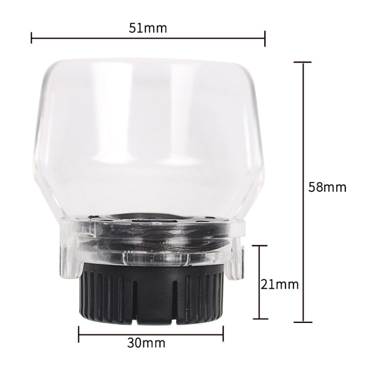 Electric Grinder Transparent Cover A550 for DREMEL Protective Cover, Protective Cover