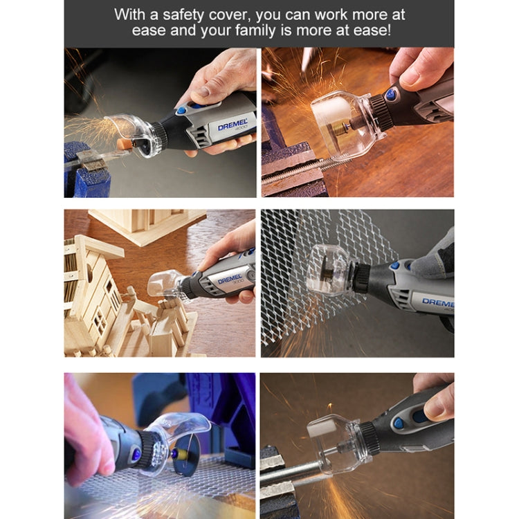 Electric Grinder Transparent Cover A550 for DREMEL Protective Cover, Protective Cover