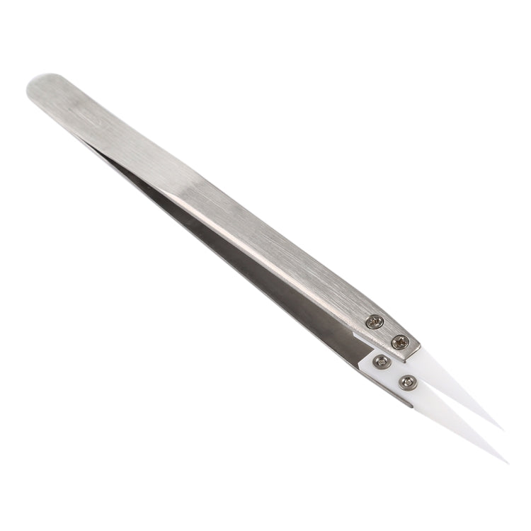 TC-14 Stainless Steel High Temperature Resistance Ceramic Tip Tweezers, TC-14 TC-14