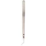 TC-14W Stainless Steel High Temperature Resistance Ceramic Tip Elbow Tweezers, TC-14W
