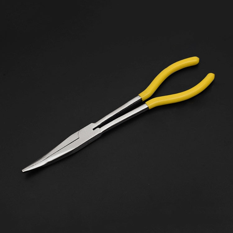 11 Inch Multi-function 25 Degree Bending Needle-nosed Pliers Hand Tool, 25 Degree Bending 25 Degree Bending