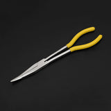 11 Inch Multi-function 25 Degree Bending Needle-nosed Pliers Hand Tool, 25 Degree Bending 25 Degree Bending