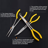 11 Inch Multi-function 45 Degree Bending Needle-nosed Pliers Hand Tool, 45 Degree Bending
