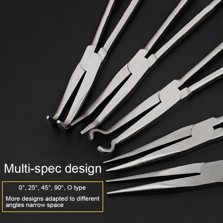 11 Inch Multi-function 90 Degree Bending Needle-nosed Pliers Hand Tool, 90 Degree Bending