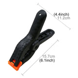 5 PCS Woodworking Photo Studio Photography Backdrop Nylon Clip Support Spring Clamp, Length: 157mm, Length: 157mm