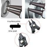 4 in 1 Pliers 10-15mm Snap Ring Circlip Plier Combination Retaining Clip 45-180 Degree, 4 in 1