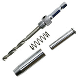 4 PCS/Set Doors Self Centering Hinge Tapper Core Drill Bit Set Hole Puncher Woodworking Tools(5/64,7/64,9/64,11/64 inch), 4 PCS/Set