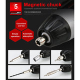 4.8V Multi-functional Household Electric Screwdriver Electric Drill Electric Screwdriver Set US Plug, US Plug