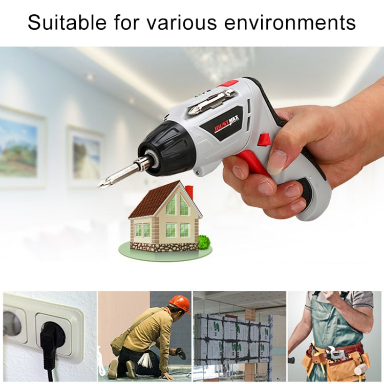 4.8V Multi-functional Household Electric Screwdriver Electric Drill Electric Screwdriver Set US Plug, US Plug