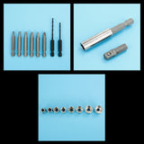 4.8V Multi-functional Household Electric Screwdriver Electric Drill Electric Screwdriver Set US Plug, US Plug