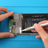 28 in 1 Phone CPU BGA Chip Removal Repairing Silicon Manganese Alloy Blades Scraping Knife Set, 28 in 1